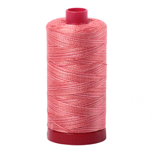 Aurifil Thread 12wt 325m Variegated Flamingo 4250