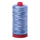 Aurifil Thread 12wt 325m Variegated Storm at Sea 4655
