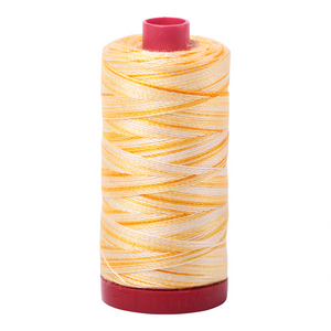 Aurifil Thread 12wt 325m Variegated Limoni di Monterosso 4658