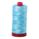 Aurifil Thread 12wt 325m Variegated Baby Blue Eyes 4663