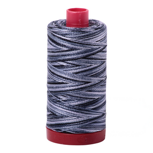 Aurifil Thread 12wt 325m Variegated Stonefields 4664