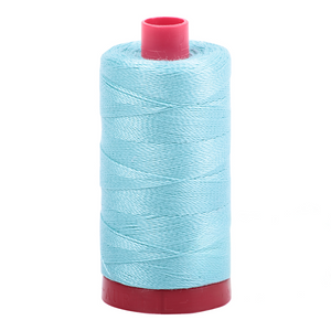 Aurifil Thread 12wt 325m Light Turquoise 5006 *