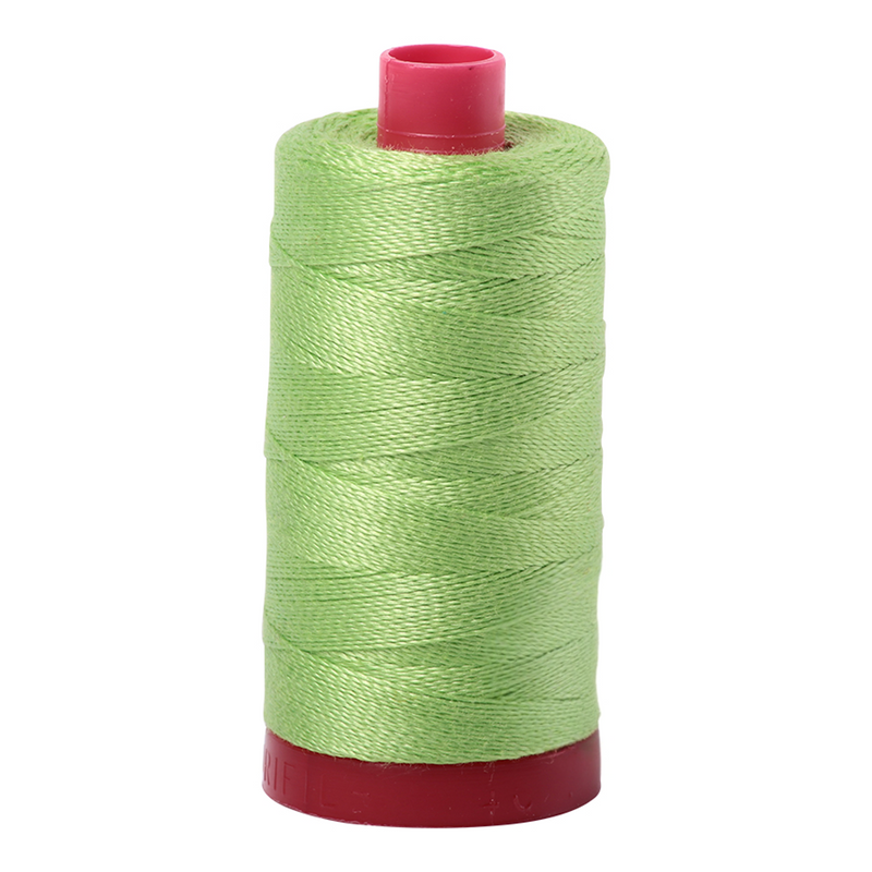 Aurifil Thread 12wt 325m Shining Green 5017 *