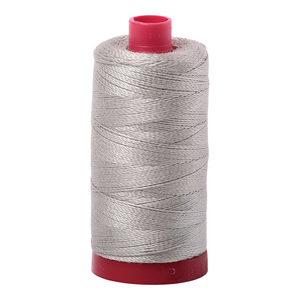 Aurifil Thread 12wt 325m Light Grey 5021