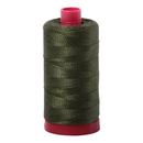 Aurifil Thread 12wt 325m Medium Green 5023