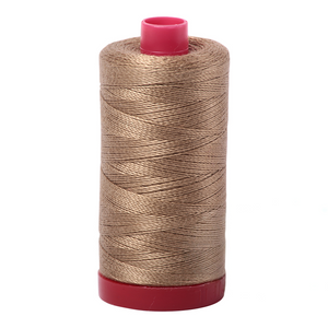 Aurifil Thread 12wt 325m Toast 6010