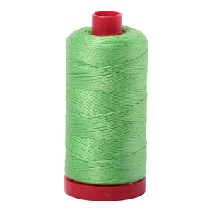 Aurifil Thread 12wt 325m Shamrock Green 6737 *