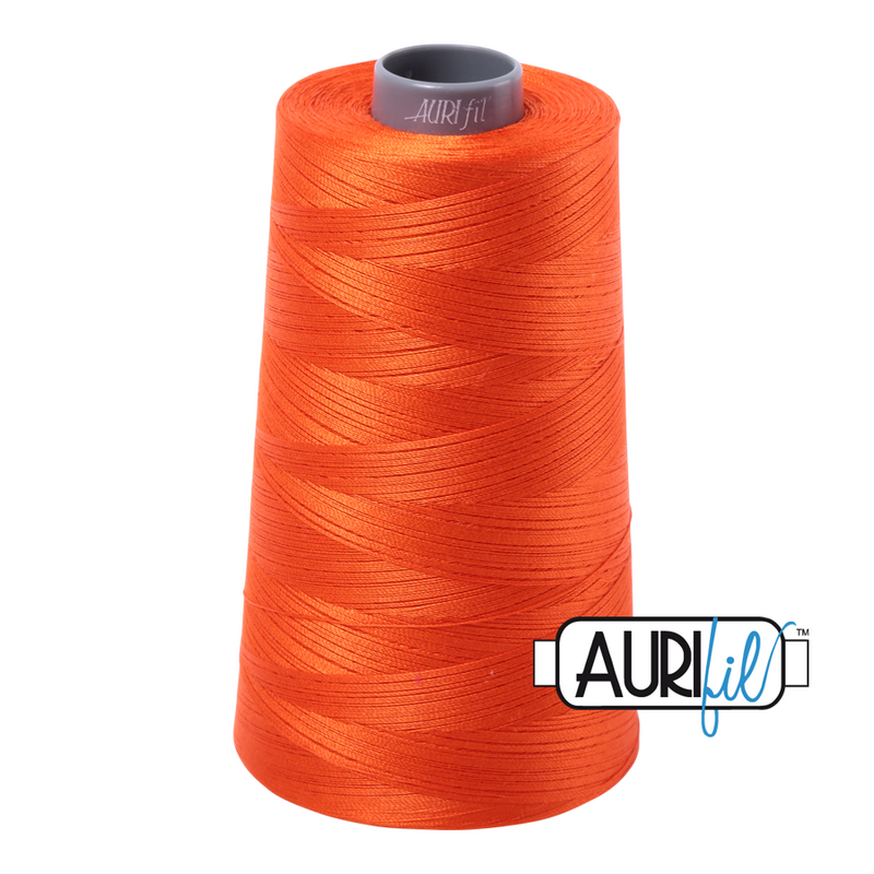 Aurifil Thread 28/2 3300m Neon Orange 1104