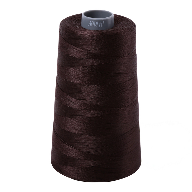Aurifil Thread 28wt 3300m Very Dark Bark 1130