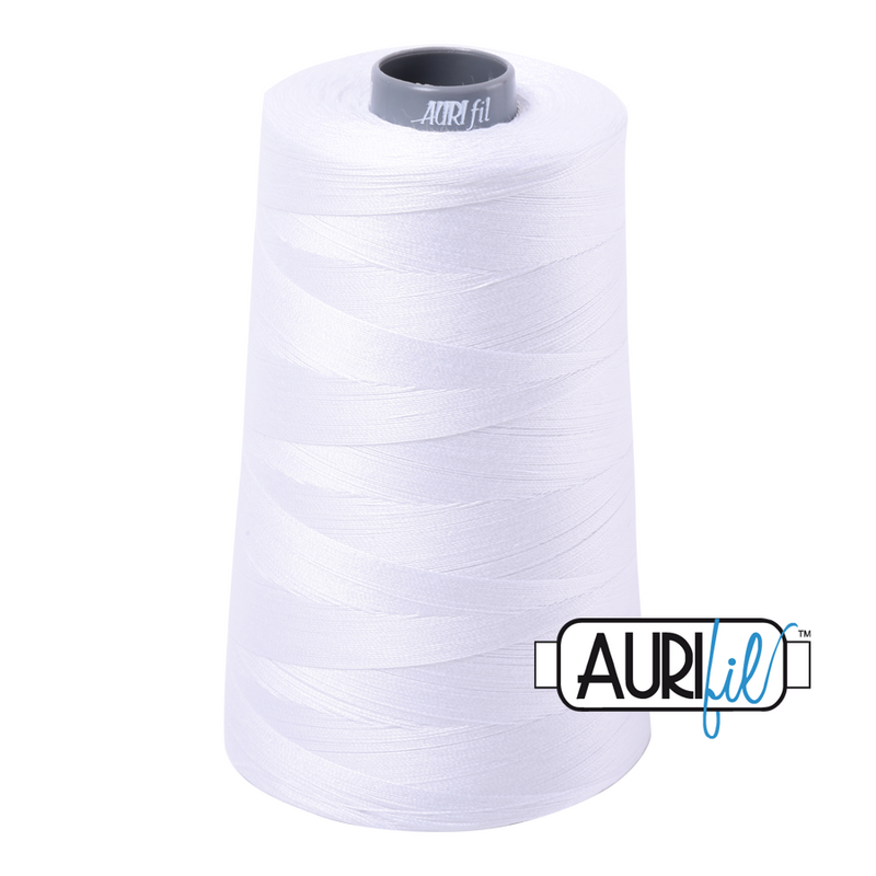 Aurifil Thread 28/2 3300m White 2024