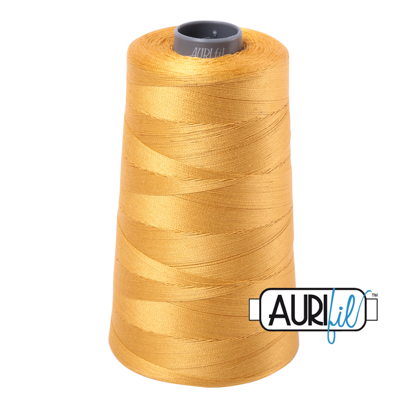 Aurifil Thread 28/2 3300m Tarnished Gold 2132