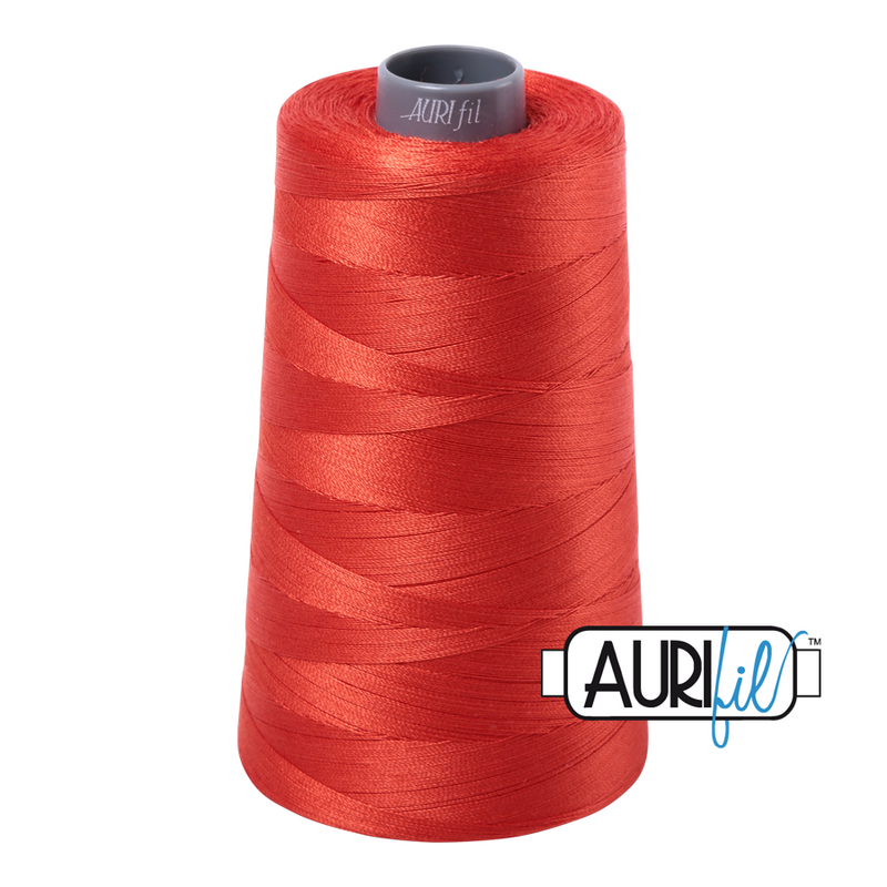 Aurifil Thread 28/2 3300m Red Orange 2245