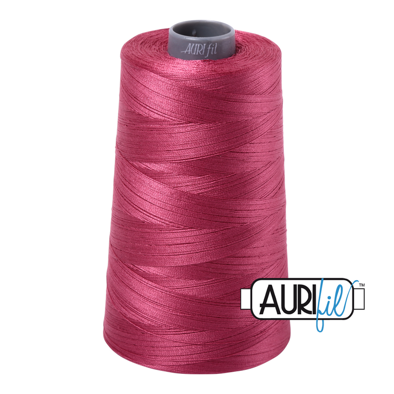 Aurifil Thread 28/2 3300m Med Carmine Red 2455