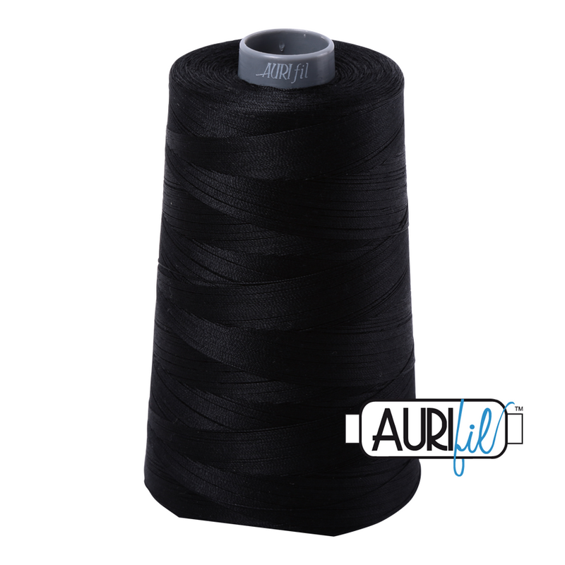 Aurifil Thread 28/2 3300m Black 2692