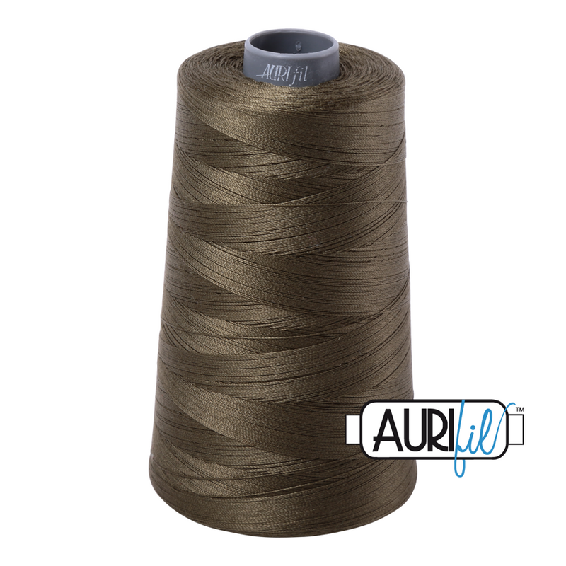 Aurifil Thread 28/2 3300m Army Green 2905