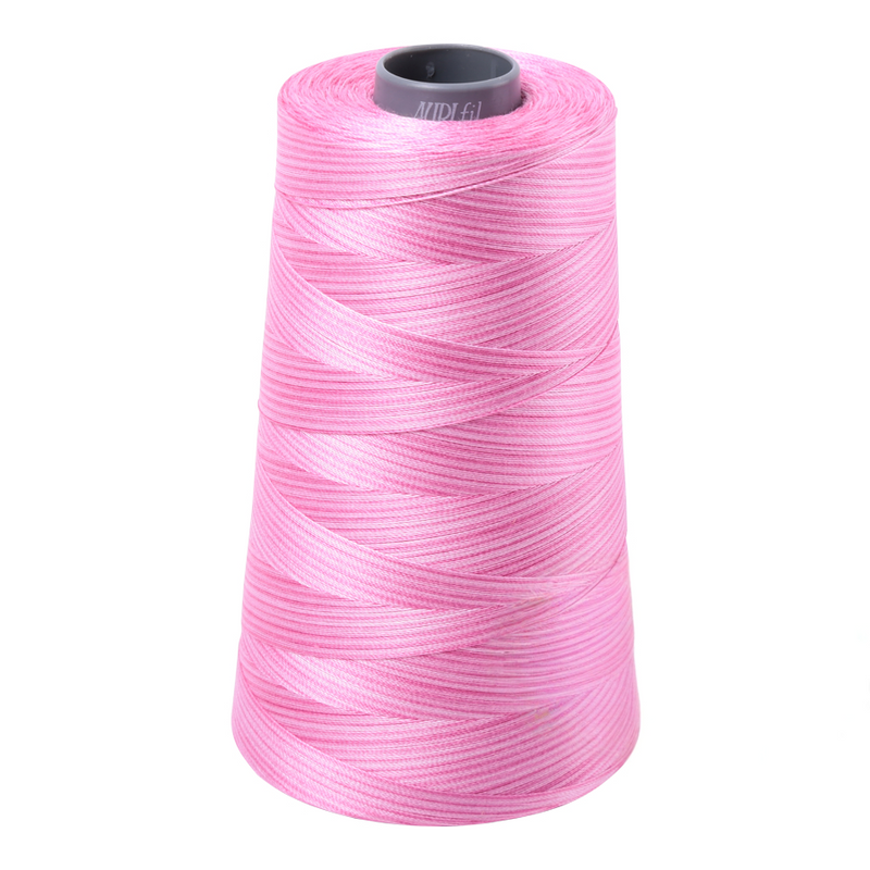 Aurifil Thread 28wt 3300m Variegated Bubblegum 3660