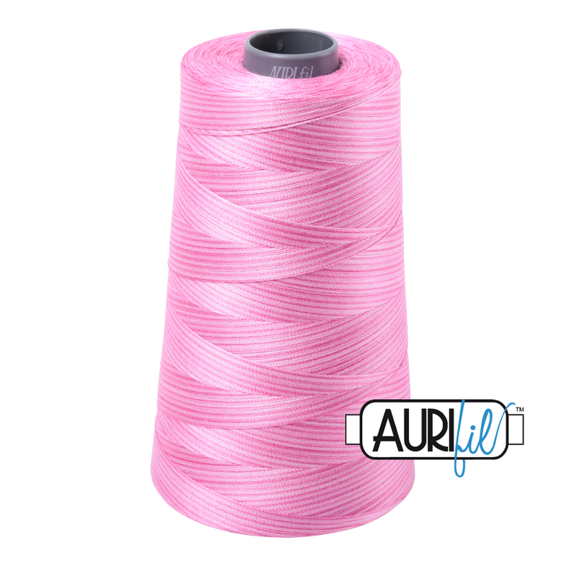 Aurifil Thread 28/2 3300m Variegated Bubblegum 3660