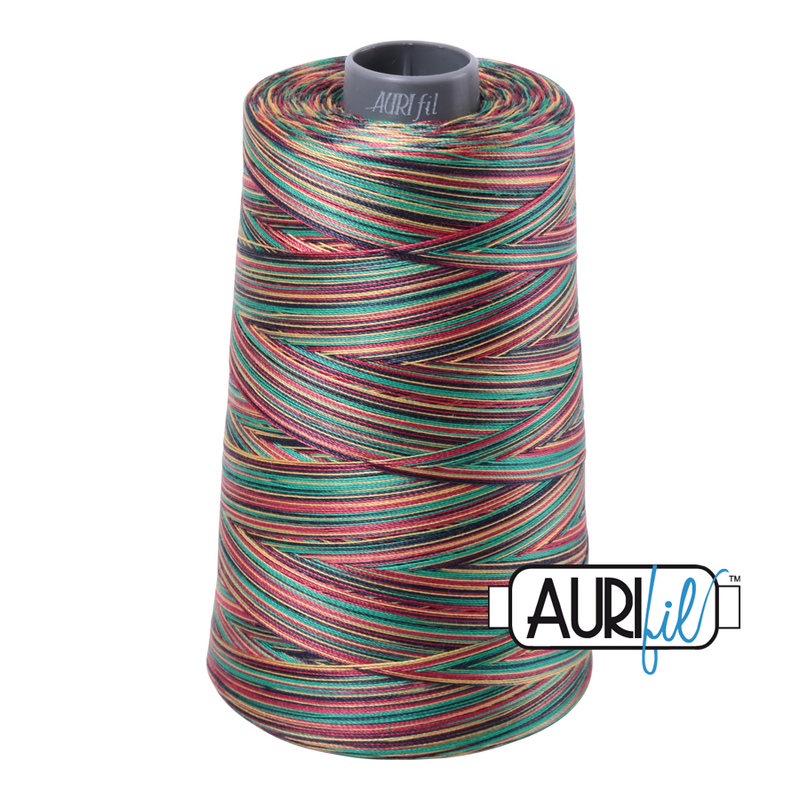 Aurifil Thread 28/2 3300m Variegated Marrakesh  3817