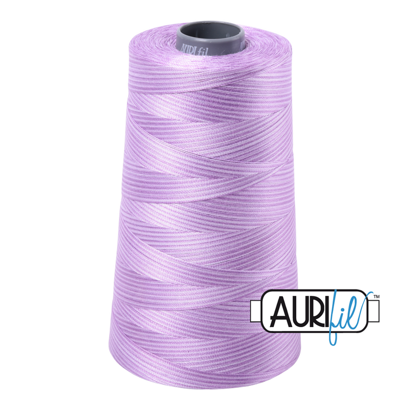 Aurifil Thread 28/2 3300m Variegated French Lilac 3840