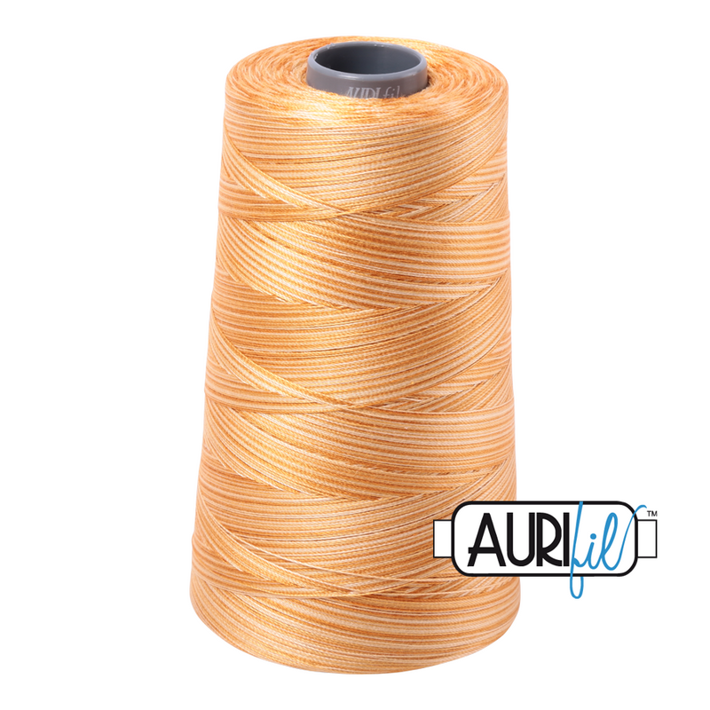 Aurifil Thread 28/2 3300m Variegated Creme Brule 4150