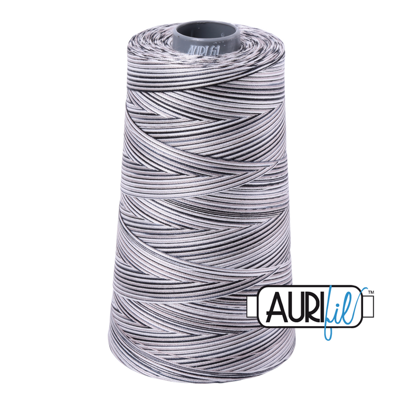 Aurifil Thread 28/2 3300m Variegated Licorice Twist 4652