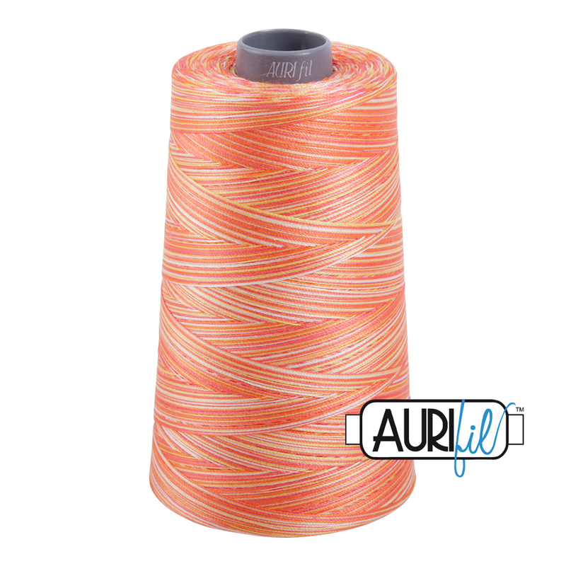 Aurifil Thread 28/2 3300m Variegated Tramonto a Zoagli 4657