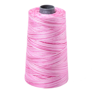 Aurifil Thread 28wt 3300m Variegated Pink Taffy 4660