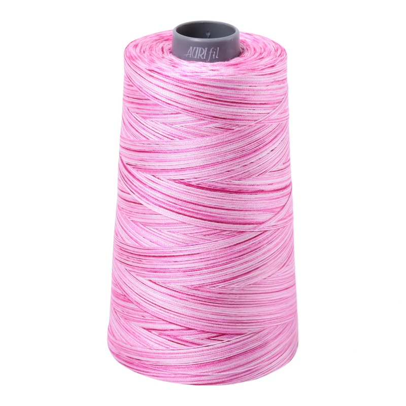 Aurifil Thread 28wt 3300m Variegated Pink Taffy 4660