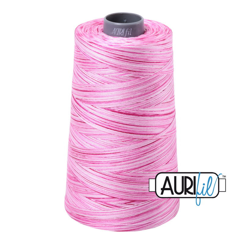 Aurifil Thread 28/2 3300m Variegated Pink Taffy 4660