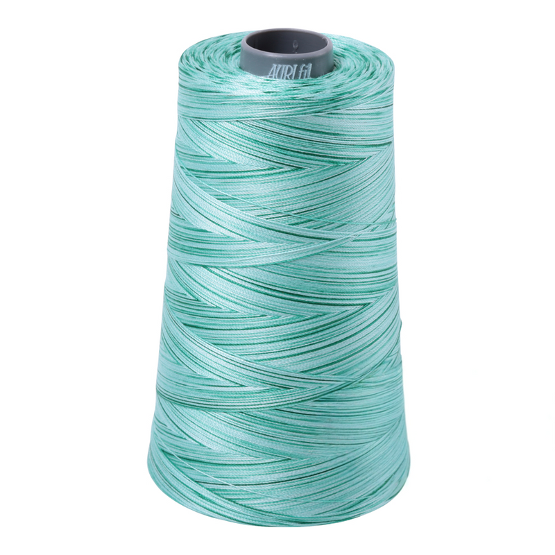 Aurifil Thread 28wt 3300m Variegated Creme de Menthe 4662