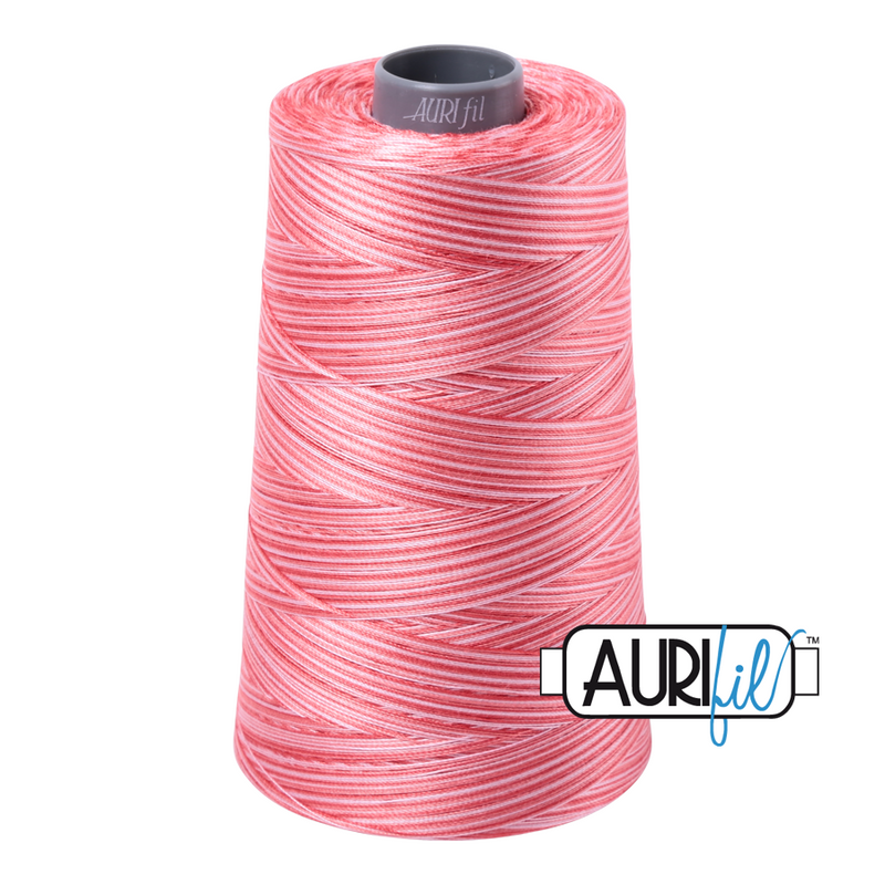 Aurifil Thread 28/2 3300m Variegated Strawberry Parfait 4668