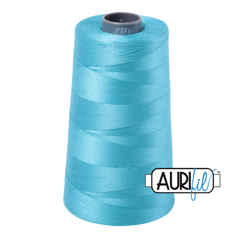 Aurifil Thread 28/2 3300m Bright  Turquoise 5005 *