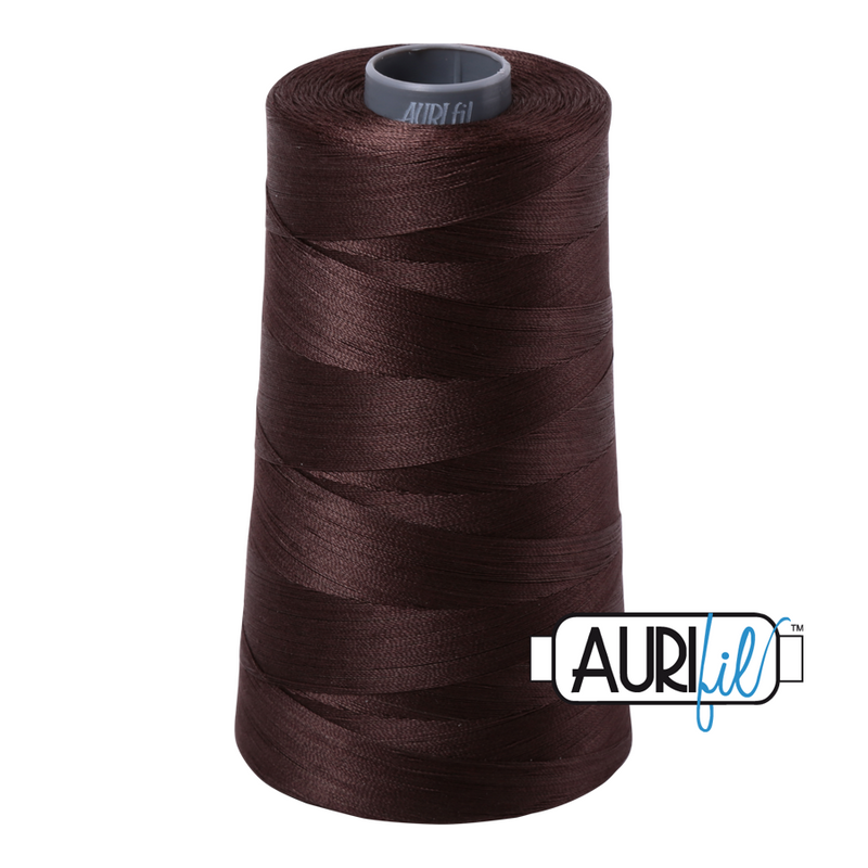 Aurifil Thread 28/2 3300m Dark Brown 5024