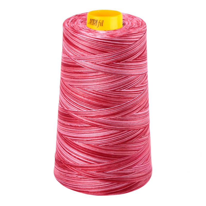 Aurifil Thread Forty3 3000m Variegated Strawberry Parfait 4668
