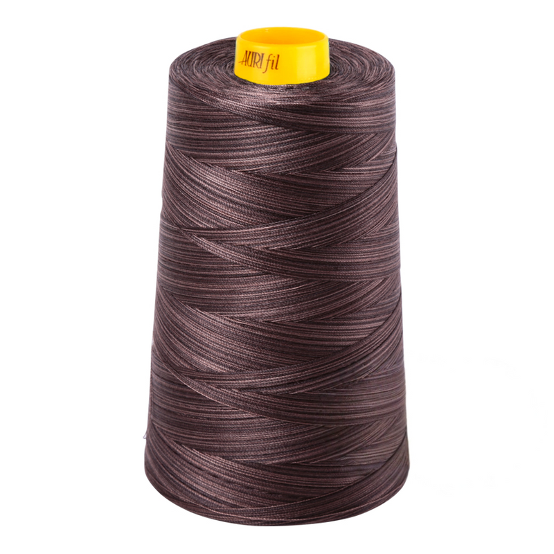 Aurifil Thread Forty3 3000m Variegated Mocha Mousse 4671