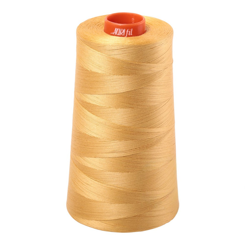 Aurifil Thread 50wt 5900m Spun Gold 2134