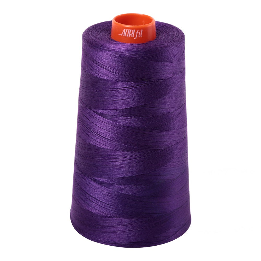 Aurifil embroidery thread spool in Dk Violet (2582) - 50wt 5900m