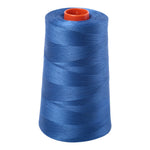 Aurifil embroidery thread spool in Delft Blue (2730) - 50wt 5900m