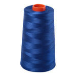 Aurifil embroidery thread spool in Dk Cobalt (2740) - 50wt 5900m