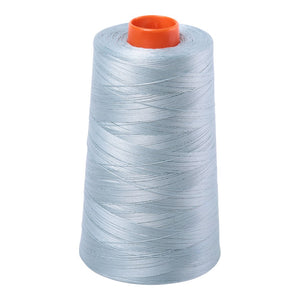 Aurifil Thread 50wt 5900m Bright Grey Blue 2847