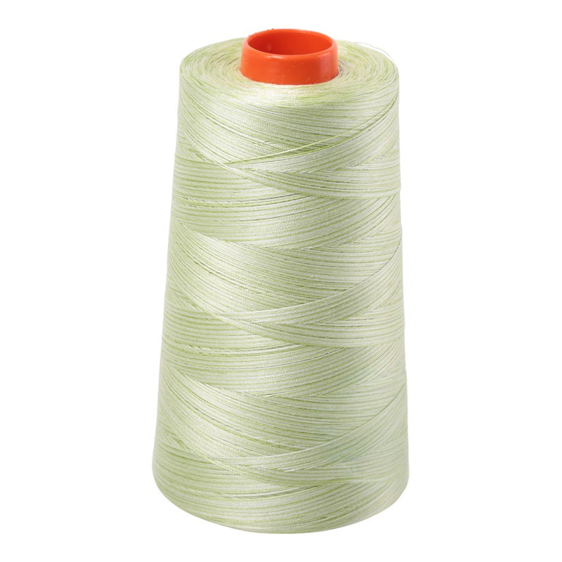 Aurifil Thread 50wt 5900m Variegated Spring Green 3320