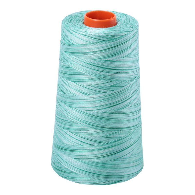 Aurifil Thread 50wt 5900m Variegated Creme de Menthe 4662