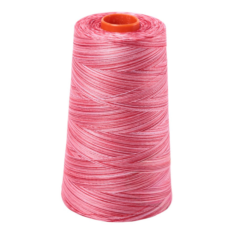 Aurifil Thread 50wt 5900m Variegated Strawberry Parfait 4668