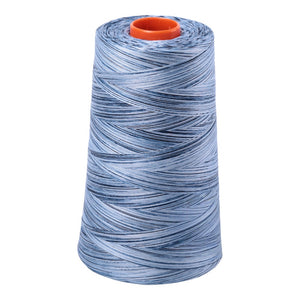 Aurifil Thread 50wt 5900m Variegated Stonewash Blues 4669