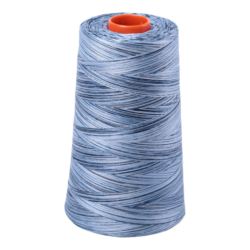 Aurifil Thread 50wt 5900m Variegated Stonewash Blues 4669