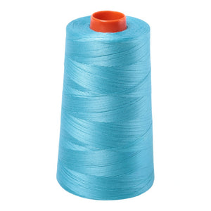 Aurifil Thread 50wt 5900m Bright  Turquoise 5005 *