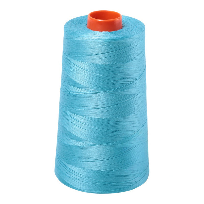 Aurifil Thread 50wt 5900m Bright  Turquoise 5005 *