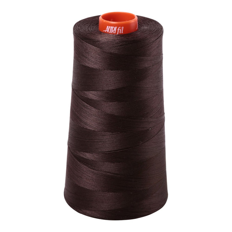 Aurifil Thread 50wt 5900m Dark Brown 5024
