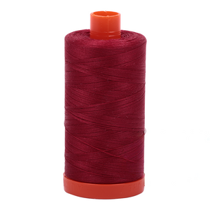 Aurifil Thread 50wt 1300m Burgundy 1103