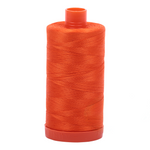 Aurifil embroidery thread spool in Neon Orange (1104) - 50wt 1300m